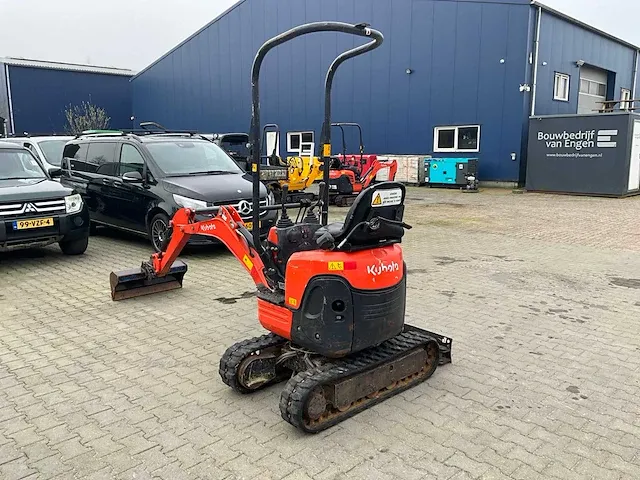 2016 kubota u10-3 minigraafmachine - afbeelding 4 van  29