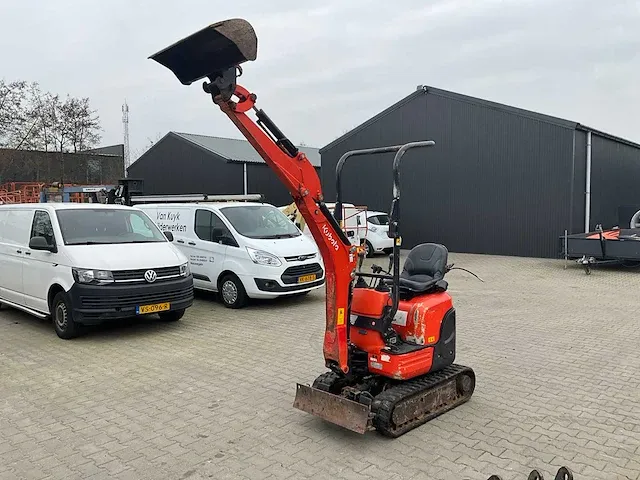 2016 kubota u10-3 minigraafmachine - afbeelding 5 van  29