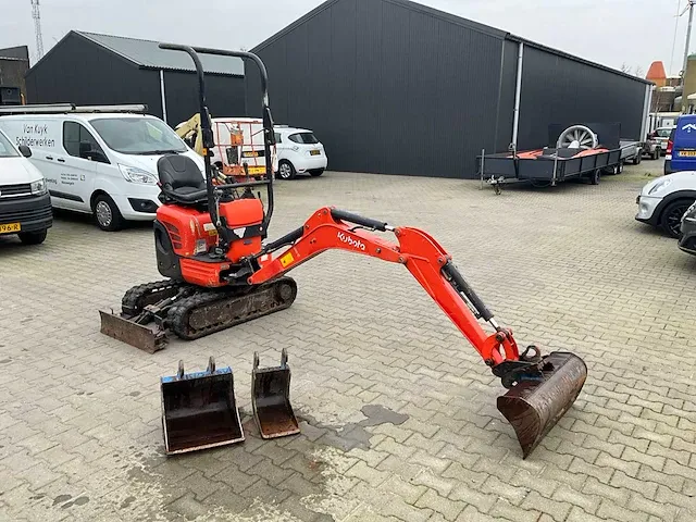 2016 kubota u10-3 minigraafmachine - afbeelding 8 van  29