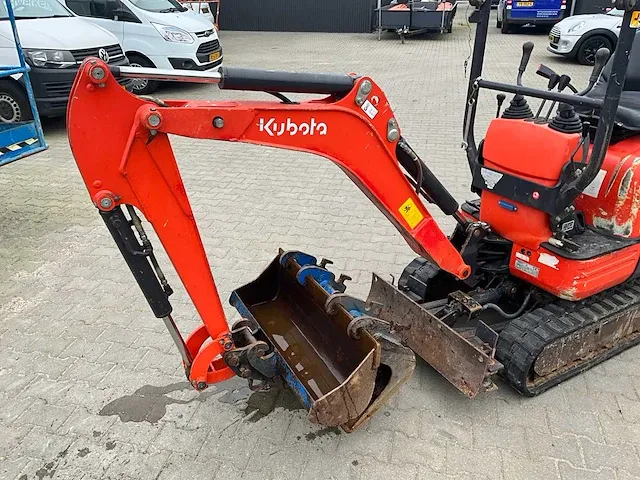 2016 kubota u10-3 minigraafmachine - afbeelding 9 van  29