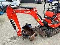 2016 kubota u10-3 minigraafmachine - afbeelding 9 van  29