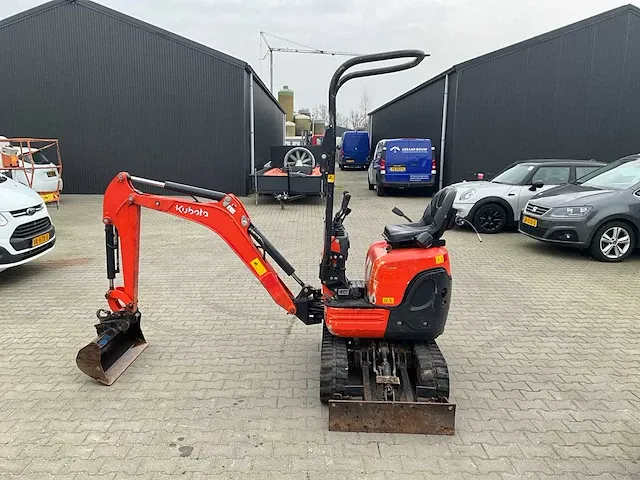 2016 kubota u10-3 minigraafmachine - afbeelding 13 van  29