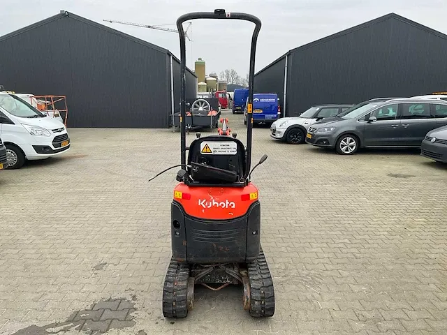 2016 kubota u10-3 minigraafmachine - afbeelding 16 van  29