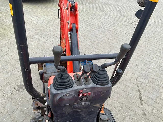 2016 kubota u10-3 minigraafmachine - afbeelding 18 van  29