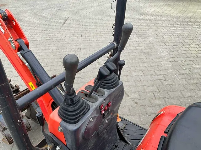 2016 kubota u10-3 minigraafmachine - afbeelding 19 van  29