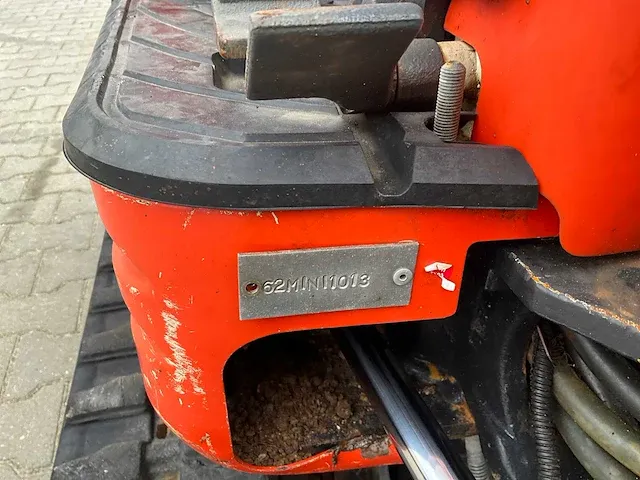 2016 kubota u10-3 minigraafmachine - afbeelding 21 van  29