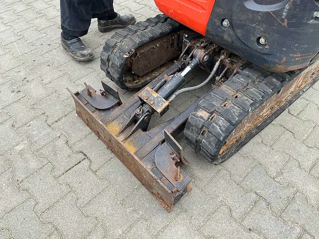 2016 kubota u10-3 minigraafmachine - afbeelding 22 van  29