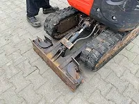 2016 kubota u10-3 minigraafmachine - afbeelding 22 van  29