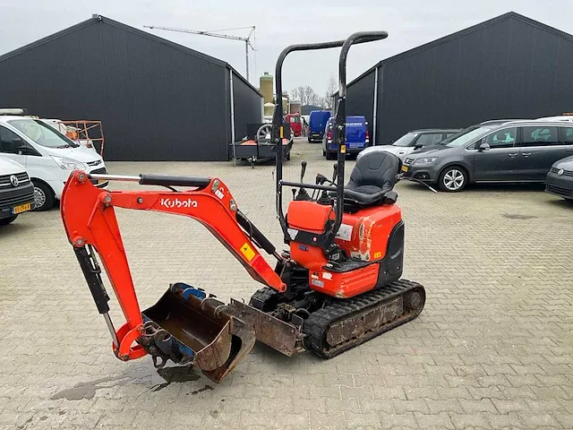 2016 kubota u10-3 minigraafmachine - afbeelding 23 van  29