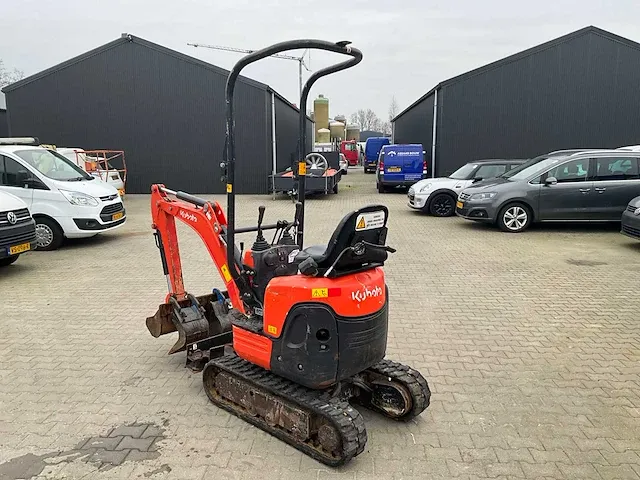 2016 kubota u10-3 minigraafmachine - afbeelding 27 van  29