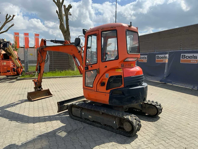 2016 kubota u35-3a3 mini graafmachine - afbeelding 19 van  24