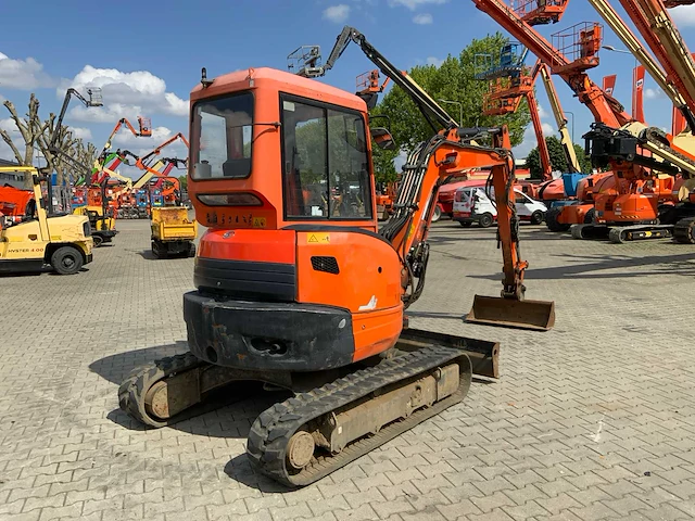2016 kubota u35-3a3 mini graafmachine - afbeelding 20 van  24