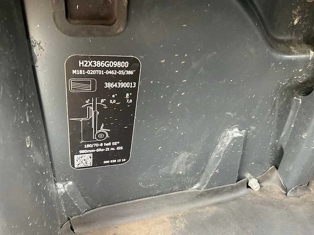 2016 linde e16-02 vorkheftruck - afbeelding 16 van  24