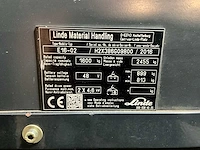 2016 linde e16-02 vorkheftruck - afbeelding 17 van  24