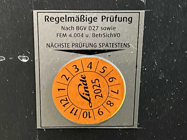 2016 linde e16c-01 vorkheftruck weinig uren - afbeelding 11 van  22