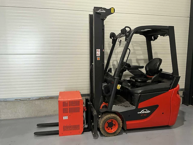 2016 linde e16c-01 vorkheftruck weinig uren - afbeelding 15 van  22