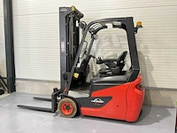 2016 linde e16c-01 vorkheftruck weinig uren - afbeelding 18 van  22