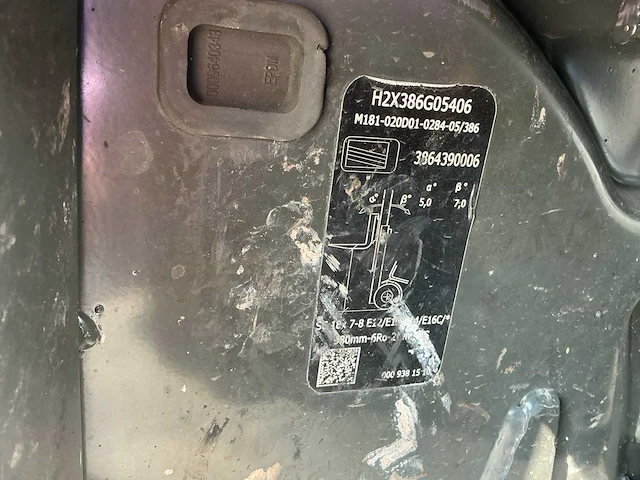 2016 linde e16c-02 vorkheftruck - afbeelding 7 van  16