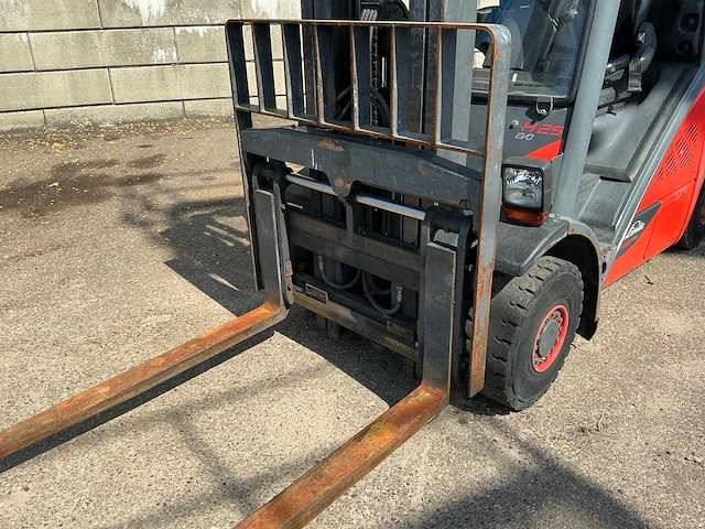 2016 linde h25t-02 vorkheftruck - afbeelding 23 van  23