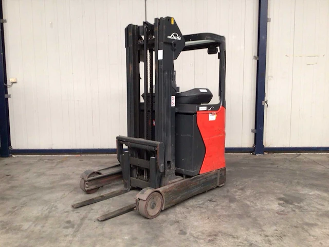 2016 linde r14-01 reach truck - afbeelding 1 van  15