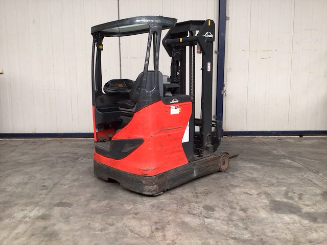 2016 linde r14-01 reach truck - afbeelding 8 van  15