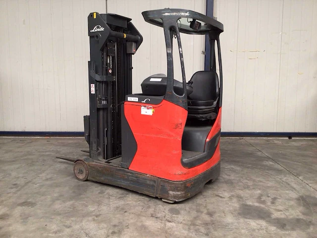 2016 linde r14-01 reach truck - afbeelding 9 van  15