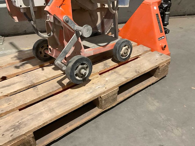 2016 lissmac compactcut 400 e asfaltzaagmachine / betonzaagmachine - afbeelding 4 van  16