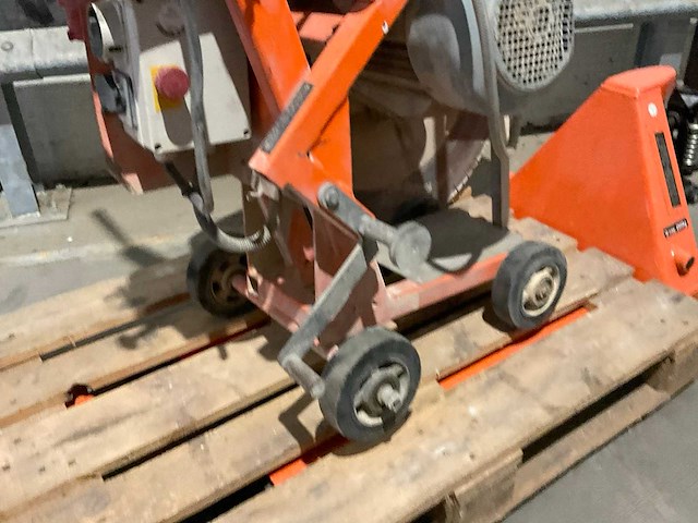 2016 lissmac compactcut 400 e asfaltzaagmachine / betonzaagmachine - afbeelding 5 van  16