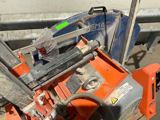 2016 lissmac compactcut 400 e asfaltzaagmachine / betonzaagmachine - afbeelding 7 van  16