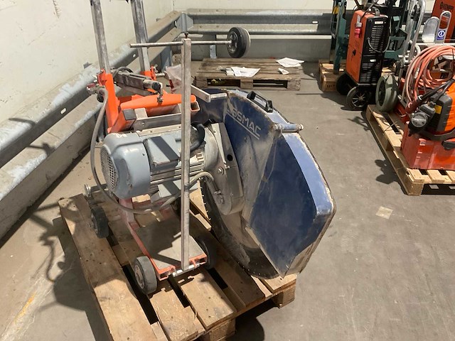 2016 lissmac compactcut 400 e asfaltzaagmachine / betonzaagmachine - afbeelding 10 van  16