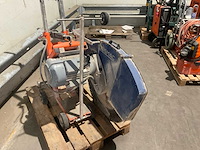 2016 lissmac compactcut 400 e asfaltzaagmachine / betonzaagmachine - afbeelding 10 van  16