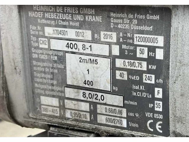2016 lissmac lmk400 tfe lijmkraan - afbeelding 10 van  10