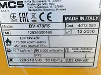 2016 mcs master air-bus bv 470 fs industriële heater / event heater / hetelucht turbine - afbeelding 5 van  13