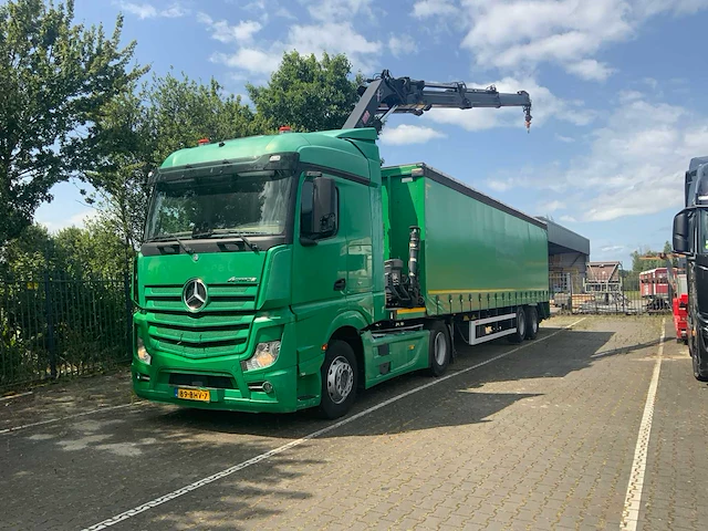 2016 mercedes-benz 963-4-a actros opleggertrekker met oplegger - afbeelding 1 van  53