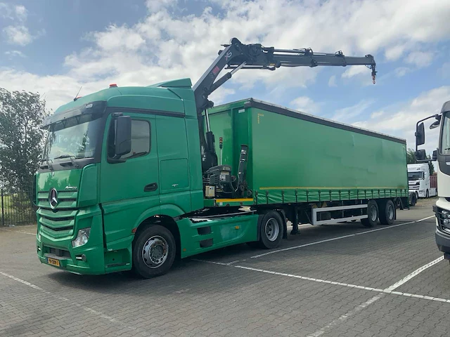 2016 mercedes-benz 963-4-a actros opleggertrekker met oplegger - afbeelding 2 van  64