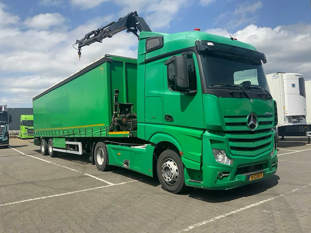 2016 mercedes-benz 963-4-a actros opleggertrekker met oplegger - afbeelding 23 van  64