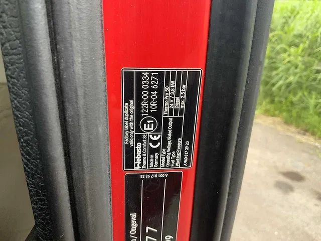 2016 mercedes-benz actros 2343 vrachtwagen - afbeelding 58 van  61