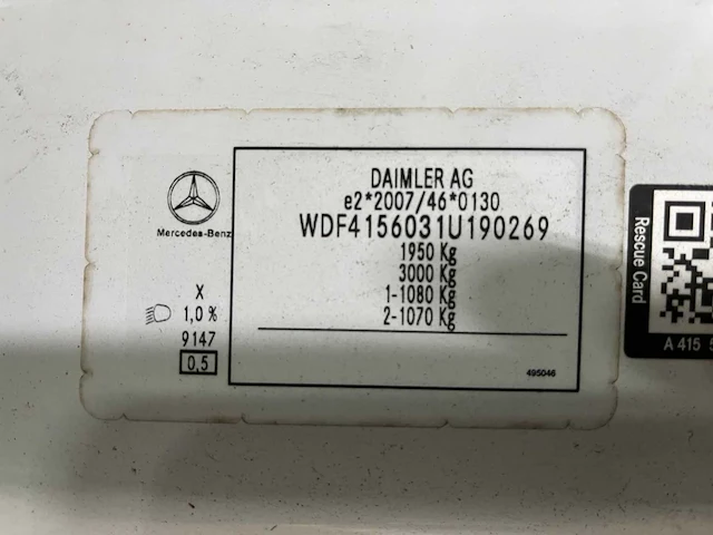 2016 mercedes-benz citan 108 cdi economy bedrijfswagen - afbeelding 29 van  35