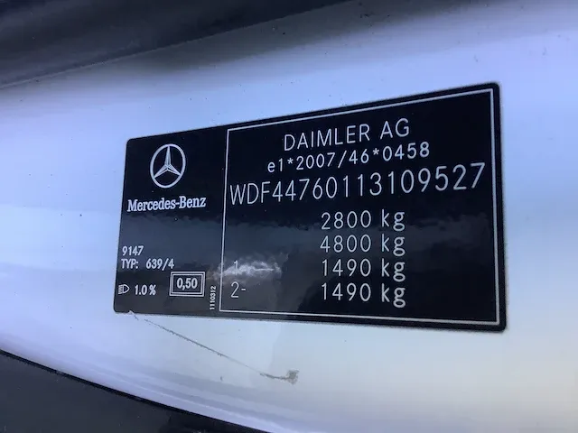 2016 mercedes-benz vito 111 cdi sport lang bedrijfswagen - afbeelding 28 van  35