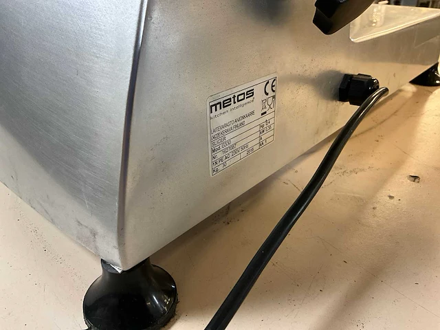 2016 metos g330 snijmachine - afbeelding 8 van  8