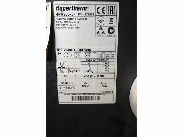 2016 microstep mg6001.25gpmebk+ch800 plasmasnijmachine - afbeelding 17 van  34