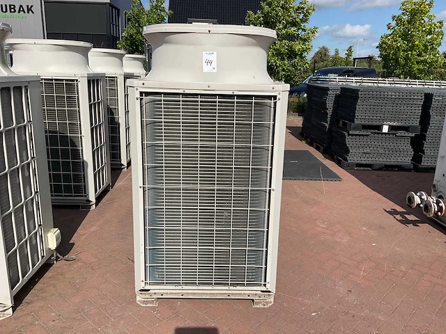 2016 mitsubishi electric city multi pury-p200ylm-a1 koelinstallaties outdoor (2x) - afbeelding 3 van  4