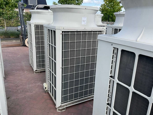 2016 mitsubishi electric city multi pury-p200ylm-a1 koelinstallaties outdoor (2x) - afbeelding 4 van  5