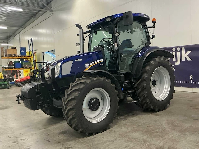 2016 new holland t6.140 bluepower ac vierwielaangedreven landbouwtractor - afbeelding 1 van  23