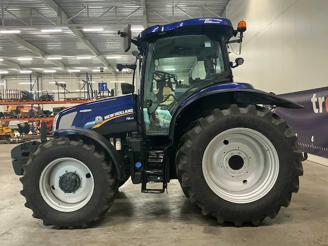 2016 new holland t6.140 bluepower ac vierwielaangedreven landbouwtractor - afbeelding 21 van  23