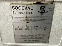 2016 oerlikon sogevac sv 40/60 bifc vacuümpomp - afbeelding 12 van  12