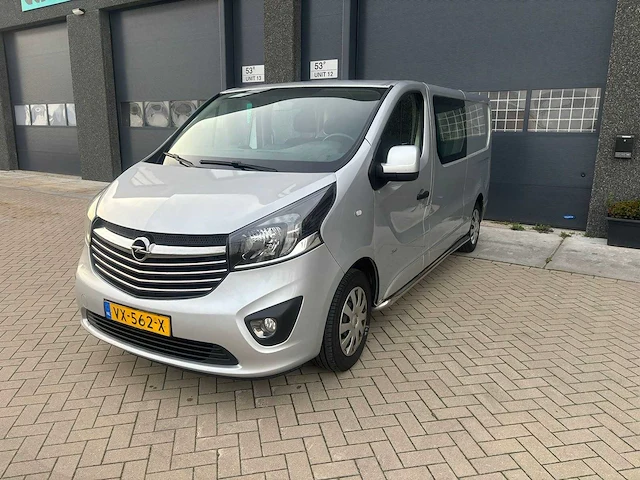 2016 opel vivaro 1.6 cdti l2h1 dubbele cabine, vx-562-x - afbeelding 1 van  11