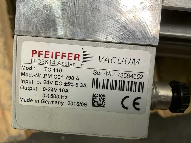 2016 pfeiffer splitflow 310 vacuümsysteem - afbeelding 7 van  8