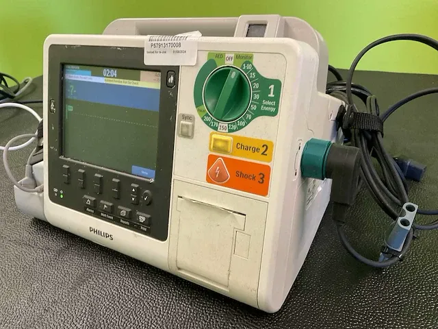 2016 philips heartstart xl+ defibrillator - afbeelding 2 van  7