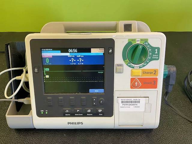 2016 philips heartstart xl+ defibrillator - afbeelding 1 van  9